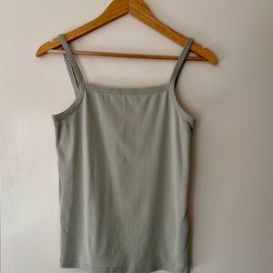 Madewell Light Mint Green Tank Top